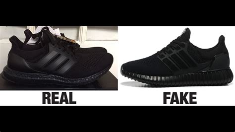 adidas ultra boost black sole fake|adidas ultra vs real.